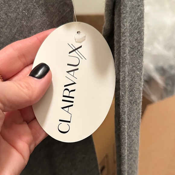 Enza Costa Heather Gray Button-Down Shirt - Picture 5 of 9